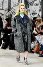 ELLE FANNING at Runway Show at Miu Miu Fashion Show in Paris 03/06/2018
