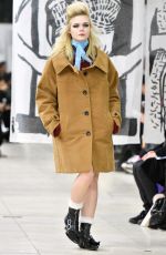 ELLE FANNING at Runway Show at Miu Miu Fashion Show in Paris 03/06/2018