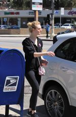 ELLE FANNING Heading to a Gym in Los Angeles 02/28/2018