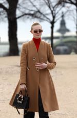 ELLE FANNING Out and About in Paris 03/05/2018