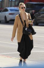 ELLE FANNING Out for Coffee in Beverly Hills 03/20/2018