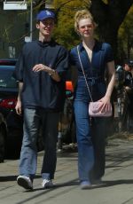 ELLE FANNING Out on a Date in Los Feliz 03/27/2018