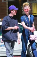 ELLE FANNING Out on a Date in Los Feliz 03/27/2018