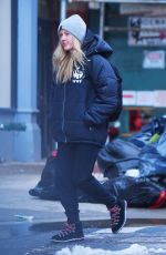 ELLIE GOULDING Out and About in New York 03/22/2018