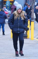 ELLIE GOULDING Out and About in New York 03/22/2018