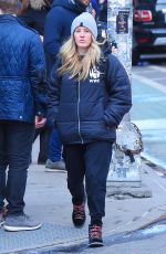 ELLIE GOULDING Out and About in New York 03/22/2018