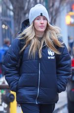 ELLIE GOULDING Out and About in New York 03/22/2018