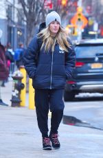 ELLIE GOULDING Out and About in New York 03/22/2018