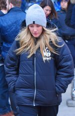 ELLIE GOULDING Out and About in New York 03/22/2018