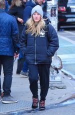 ELLIE GOULDING Out and About in New York 03/22/2018