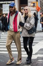 ELSA HOSK and Tom Daly Out in New York 03/29/2018