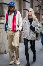 ELSA HOSK and Tom Daly Out in New York 03/29/2018