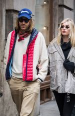 ELSA HOSK and Tom Daly Out in New York 03/29/2018