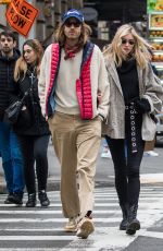 ELSA HOSK and Tom Daly Out in New York 03/29/2018