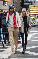 ELSA HOSK and Tom Daly Out in New York 03/29/2018