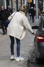 ELSA HOSK Leaves Her Apartment in New York 03/27/2018