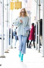 ELSA HOSK Out and About in New York 03/06/2018