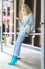 ELSA HOSK Out and About in New York 03/06/2018