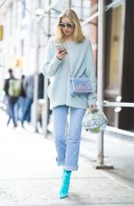 ELSA HOSK Out and About in New York 03/06/2018