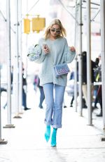 ELSA HOSK Out and About in New York 03/06/2018
