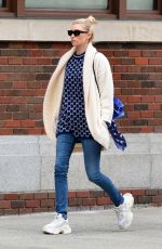 ELSA HOSK Out in New York 03/28/2018