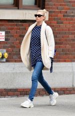 ELSA HOSK Out in New York 03/28/2018