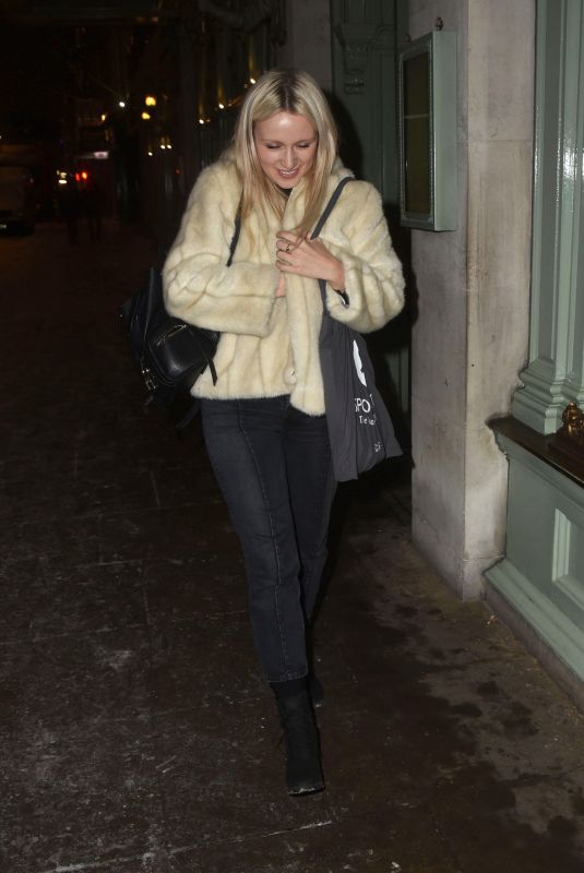 EMILY BERRINGTON Arrives at Era 50:50 Talk in London 02/28/2018