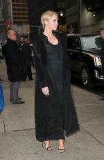 EMILY BLUNT Arrives at Late Show with Stephen Colbert in New York 03/29/2018