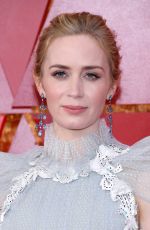 EMILY BLUNT at 90th Annual Academy Awards in Hollywood 03/04/2018