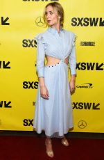 EMILY BLUNT at A Quiet Place Premiere at SXSW Sestival in Austin 03/09/2018