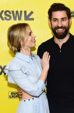 EMILY BLUNT at A Quiet Place Premiere at SXSW Sestival in Austin 03/09/2018