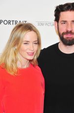 EMILY BLUNT at Final Portrait Screening at Guggenheim Museim in New York 03/22/2018