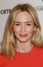 EMILY BLUNT at Final Portrait Screening at Guggenheim Museim in New York 03/22/2018