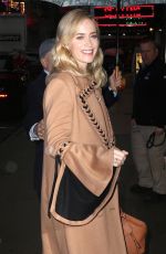 EMILY BLUNT Out in New York 03/29/2018