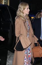 EMILY BLUNT Out in New York 03/29/2018