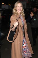 EMILY BLUNT Out in New York 03/29/2018