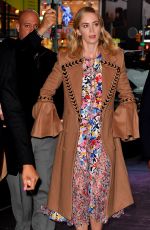 EMILY BLUNT Out in New York 03/29/2018