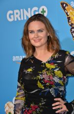EMILY DESCHANEL at Gringo Premiere in Los Angeles 03/06/2018