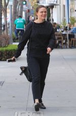 EMILY DESCHANEL Out for Lunch in Beverly Hills 02/28/2018