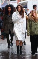 EMILY DIDONATO Arrives on the Set of a Photoshoot in New York 03/23/2018