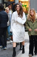 EMILY DIDONATO Arrives on the Set of a Photoshoot in New York 03/23/2018