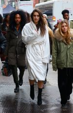 EMILY DIDONATO Arrives on the Set of a Photoshoot in New York 03/23/2018