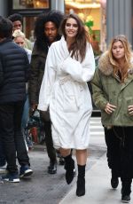 EMILY DIDONATO Arrives on the Set of a Photoshoot in New York 03/23/2018