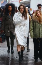 EMILY DIDONATO Arrives on the Set of a Photoshoot in New York 03/23/2018
