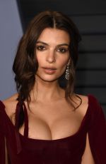 EMILY RATAJKOWSKI at 2018 Vanity Fair Oscar Party in Beverly Hills 03/04/2018