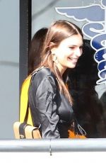 EMILY RATAJKOWSKI Leaves a Marijuana Dispensary in Los Angeles 03/19/2018