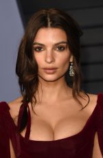 EMILY RATJKOWSKI at 2018 Vanity Fair Oscar Party in Beverly Hills 03/04/2018