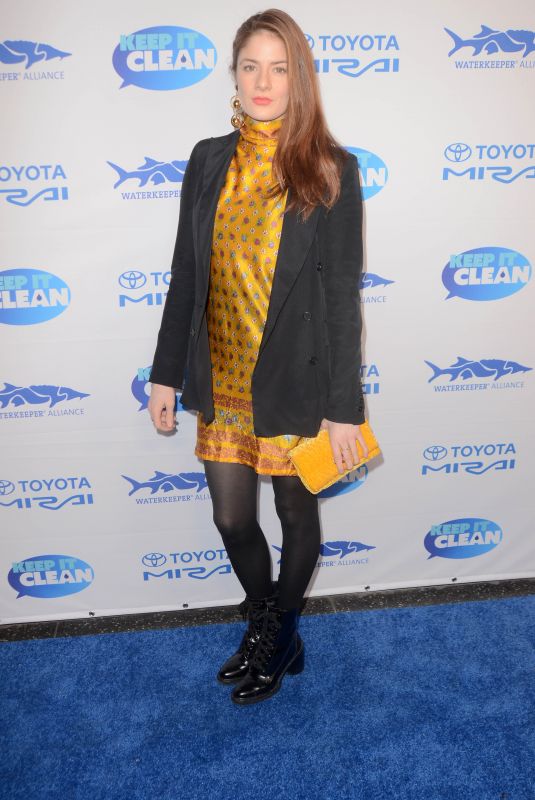 EMILY TREMAINE at Keep It Clean Love Comedy Benefit for Waterkeepers Alliance in Los Angeles 03/02/2018