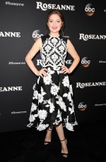 EMMA KENNEY at Roseanne Premiere in Los Angeles 03/23/2018