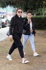 EMMA KENNEY Out and About in Los Angeles 03/07/2018